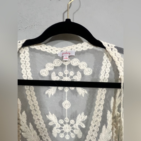 Pixley Lace Crochet Cardigan, Size M. - Picture 3 of 4